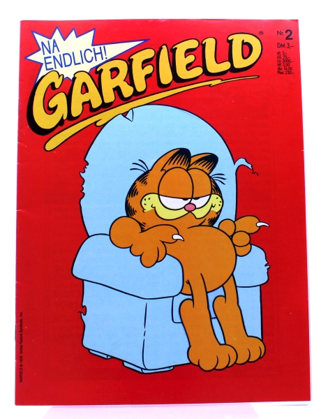 Garfield Comic Magazin Nr. 2 (1987): Schadenfreude von Bavaria Comic Verlag